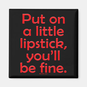 Aimant de rouge à lèvres