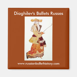 Aimant de Russes des ballets de Diaghilev