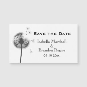 Aimant de sauvegarde de date abordable Dandelion