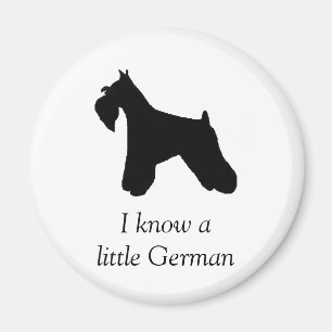 Aimant de Schnauzer miniature