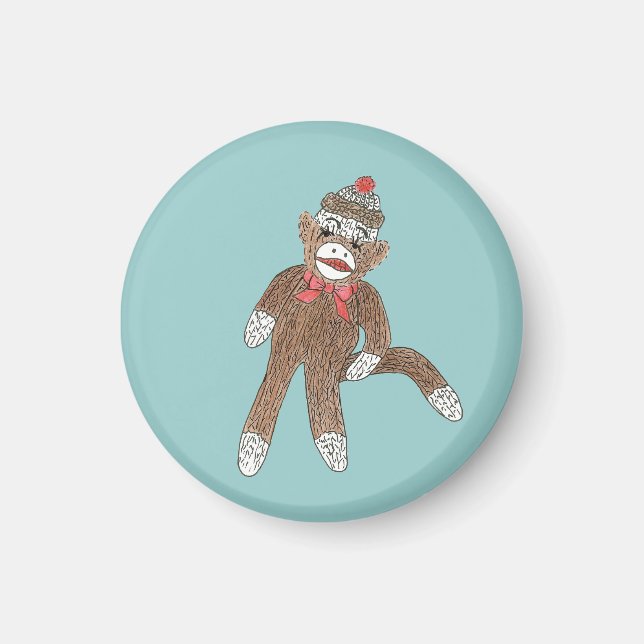 Aimant de singe de choc (Devant)