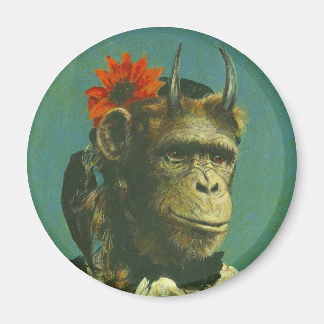 Aimant de singe Demon (Devant)