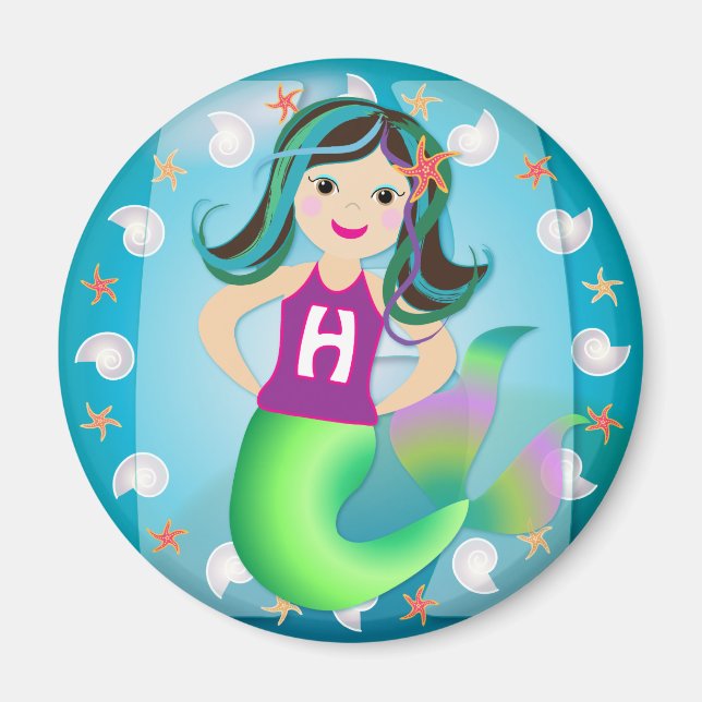 Aimant de sirène logo "H" (Devant)