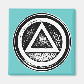 Aimant de sobriété de récupération du cercle et du