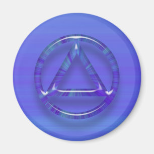 Aimant de sobriété de récupération du cercle et du