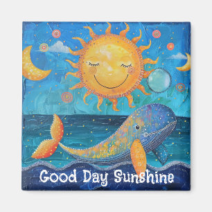 Aimant de soleil de jour