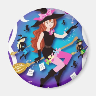 aimant de sorcière volante