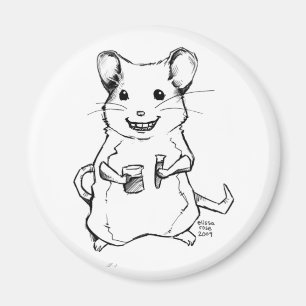 Aimant de souris de la Science
