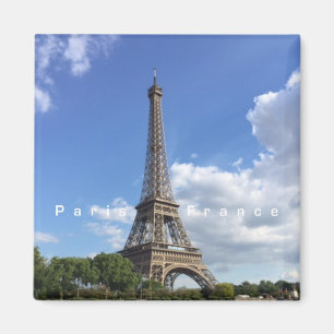 Aimant de souvenir de Paris France de Tour Eiffel