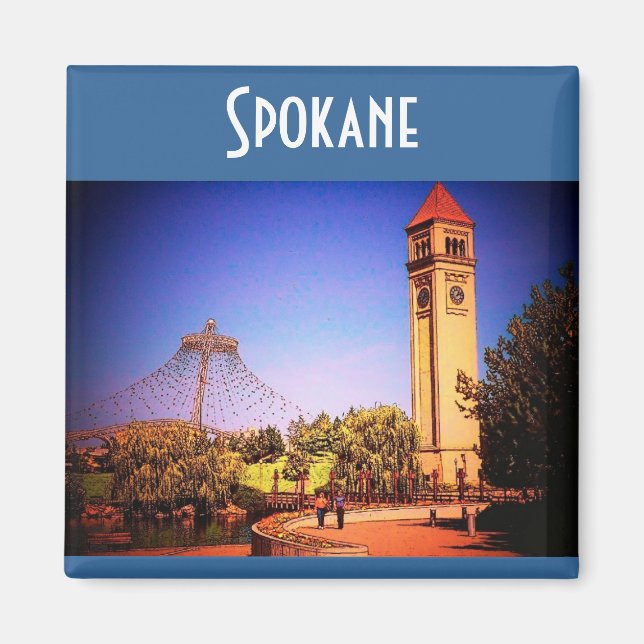Aimant de Spokane (Park) (Devant)