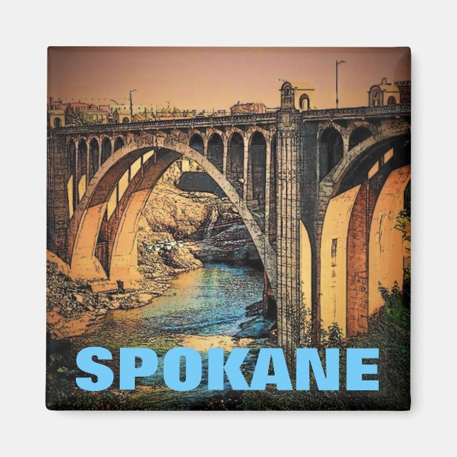 Aimant de Spokane (Pont) (Devant)