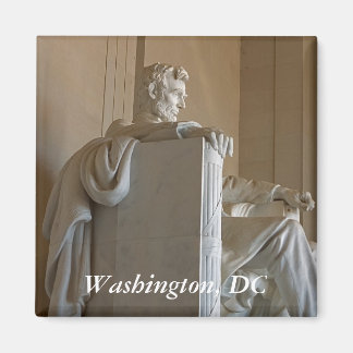 Aimant de Statue Lincoln Sideways