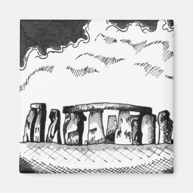 Aimant de Stonehenge (Devant)