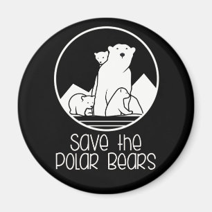 Aimant de support de l'ours polaire