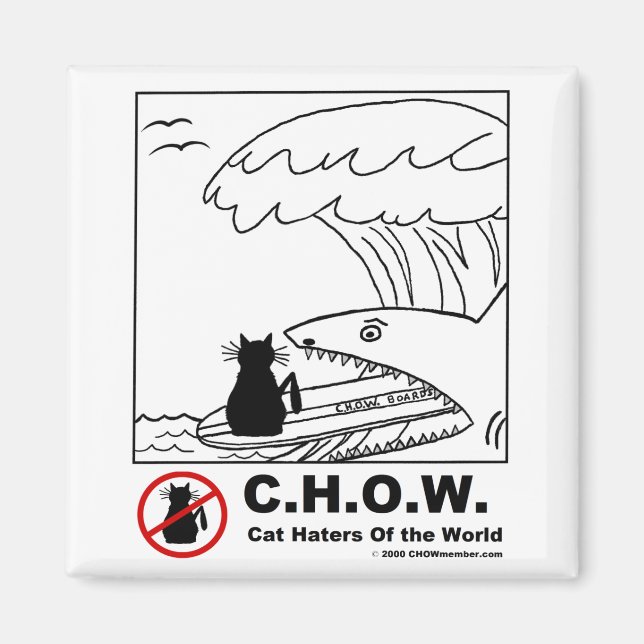 Aimant de surf des castors (Devant)