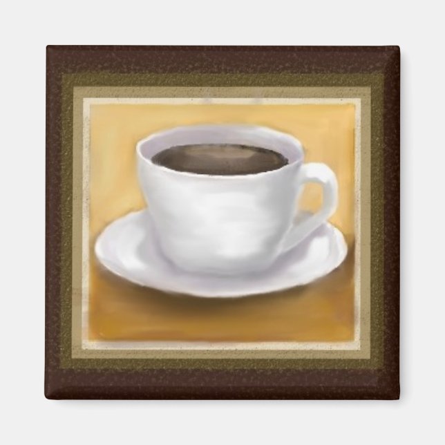 Aimant de temps de café (Devant)