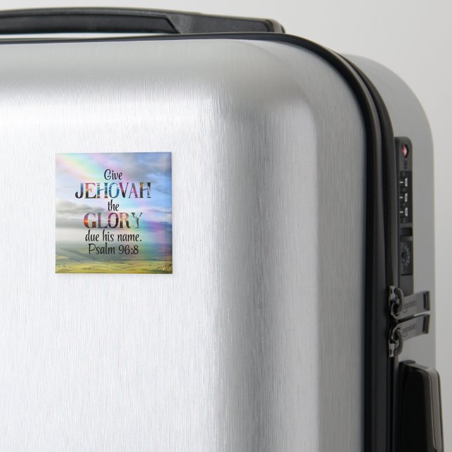 Aimant de texte pour l'année 2025 pour les Témoins (In Situ (Bagages))