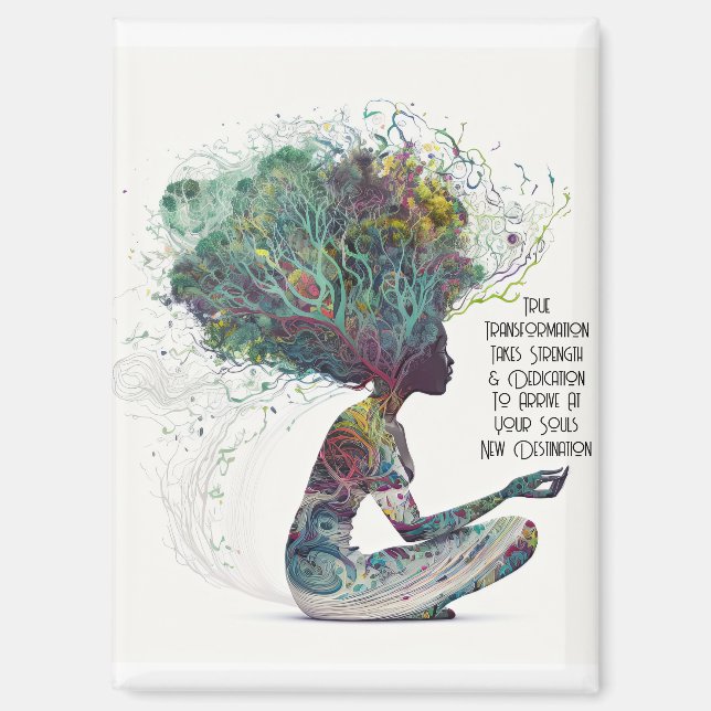 Aimant de transformation de la femme inspiré (Recto)