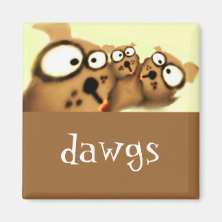 Aimant de trois chiens
