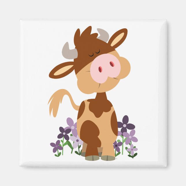 Aimant de vache à mâcher mignon (Devant)