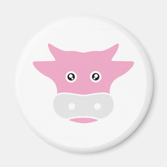 aimant de vache mignon (Devant)
