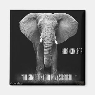 Aimant de vers de bible - Habbukuk