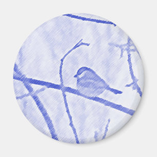 Aimant de vie de chickadee