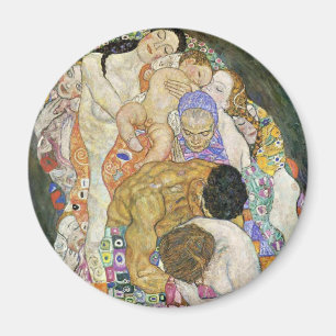 Aimant de vie et mort de Gustav Klimt