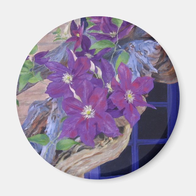 aimant de vigne clematis (Devant)