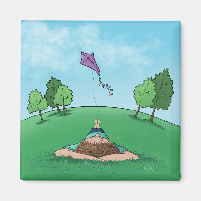 Aimant de vol de cerf-volant (Devant)