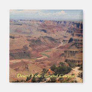 Aimant de vue de désert de canyon grand