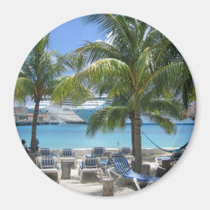Aimant de vue de vacances de Cozumel