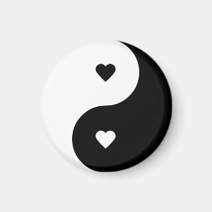 Aimant de Yin Yang d'amour