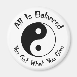 Aimant de Yin Yang d'équilibre