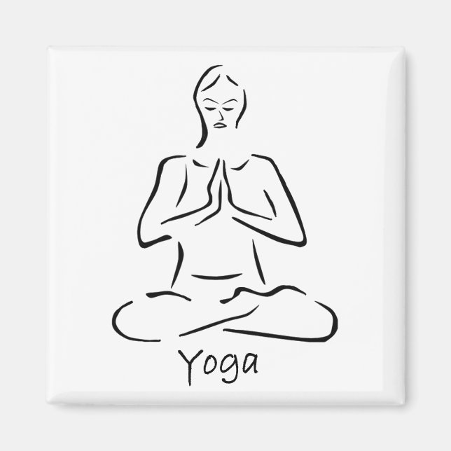 Aimant de yoga (Devant)