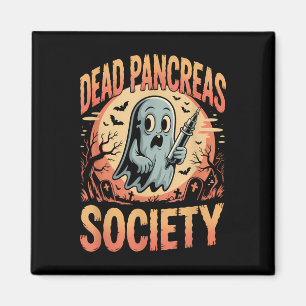 Aimant Dead Pancreas Society Funny Ghost Syringe Diabète