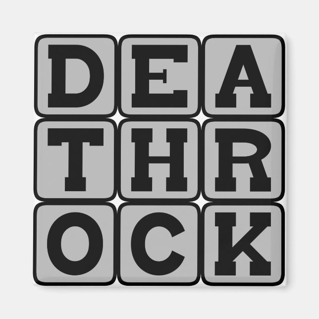 Aimant Death Rock, Genre Musical (Devant)