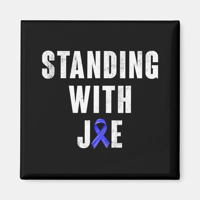 Aimant Debout Avec Joe Support Énoncé De Campagne De Ruba (Devant)