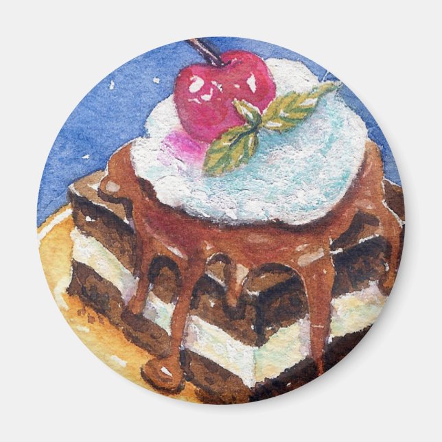 Aimant Décadent Brownie (Devant)