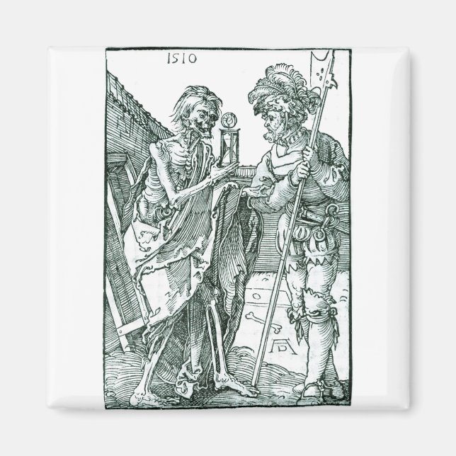 Aimant Décès et Landsknecht - Albrecht Durer - c1510 (Devant)
