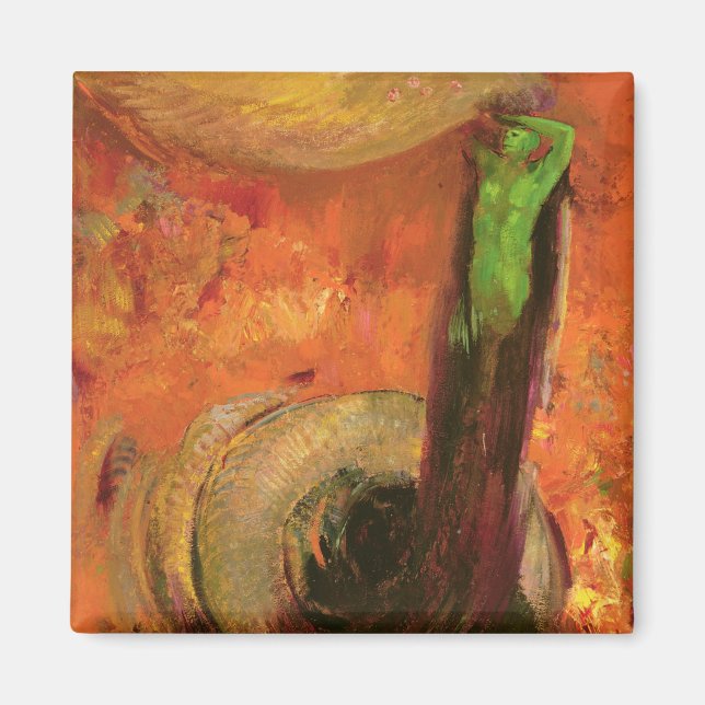 Aimant Décès vert (Devant)