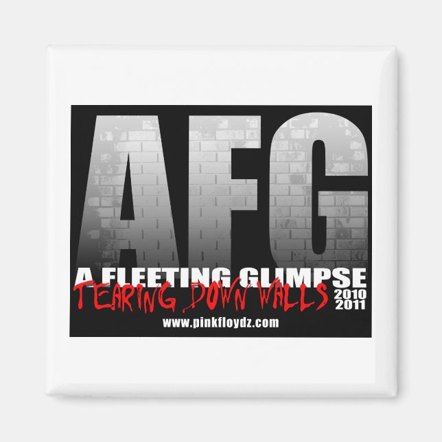 Aimant "Déchirer les murs" (Devant)