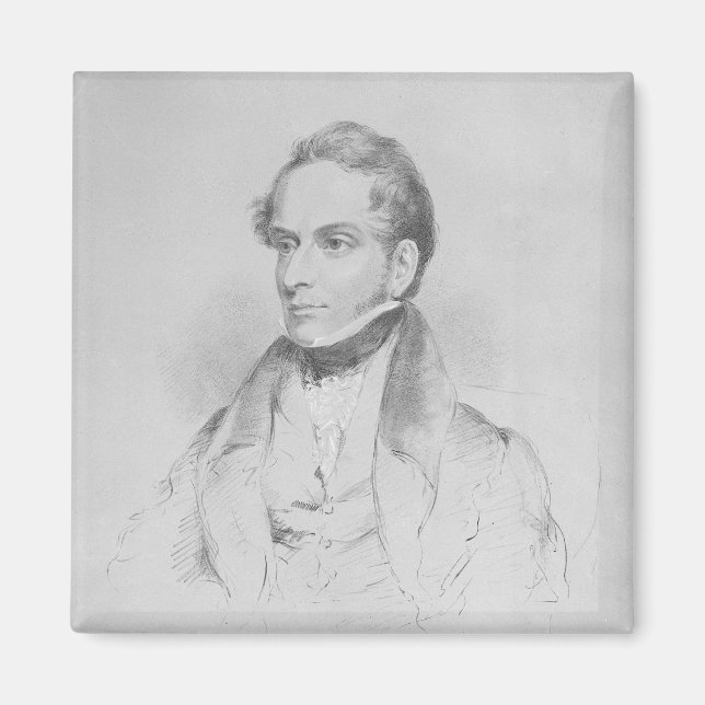 Aimant Decimus Burton, lithographie de Maxim Gauci (Devant)