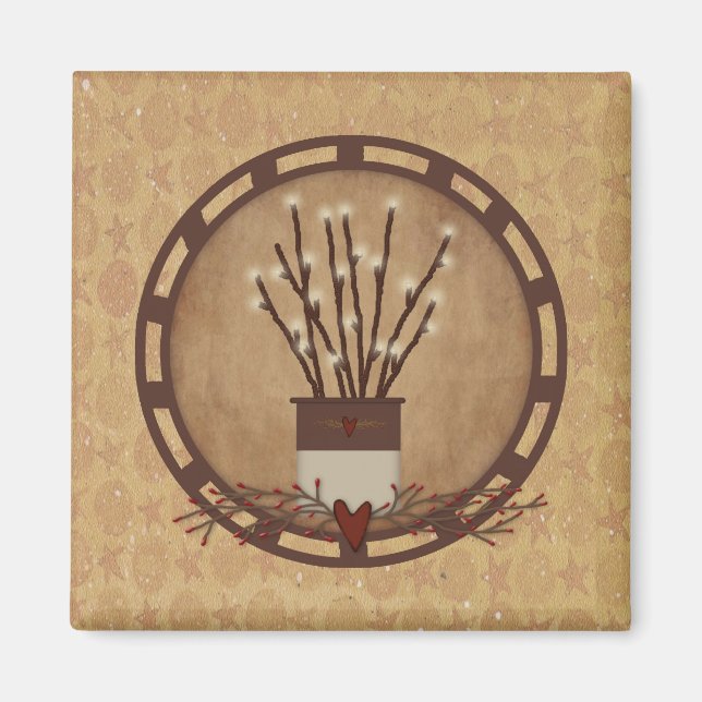 Aimant d'éclairage de la branche (Devant)