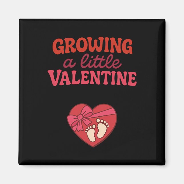 Aimant Déclaration de grossesse pour la Saint-Valentin :  (Devant)