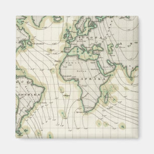 Aimant Déclination magnétique mondiale