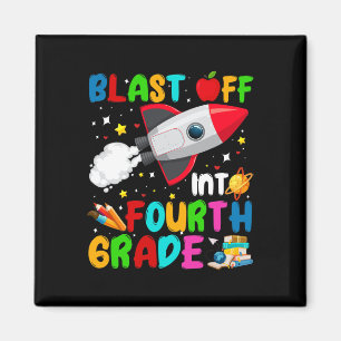 Aimant Décollage en 4e année Fusée Espace Extérieur T