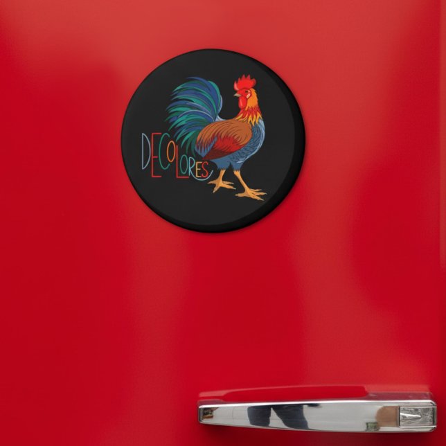 Aimant DeColores Cursillo Coq Coloré (Créateur téléchargé)
