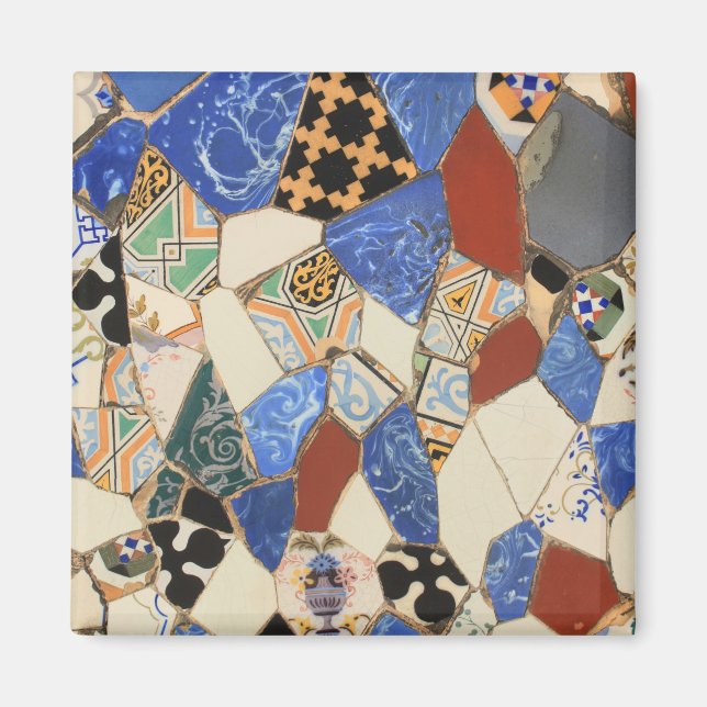 Aimant Décor en mosaïque (Devant)