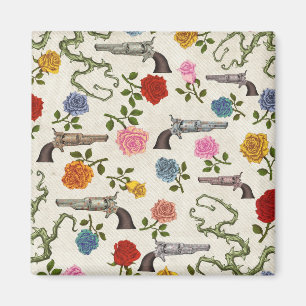 Aimant Décoration douce de réfrigérateur d'armes à feu et